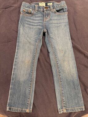 OshKosh B'gosh Medium Blue Straight-Leg Girls Jeans